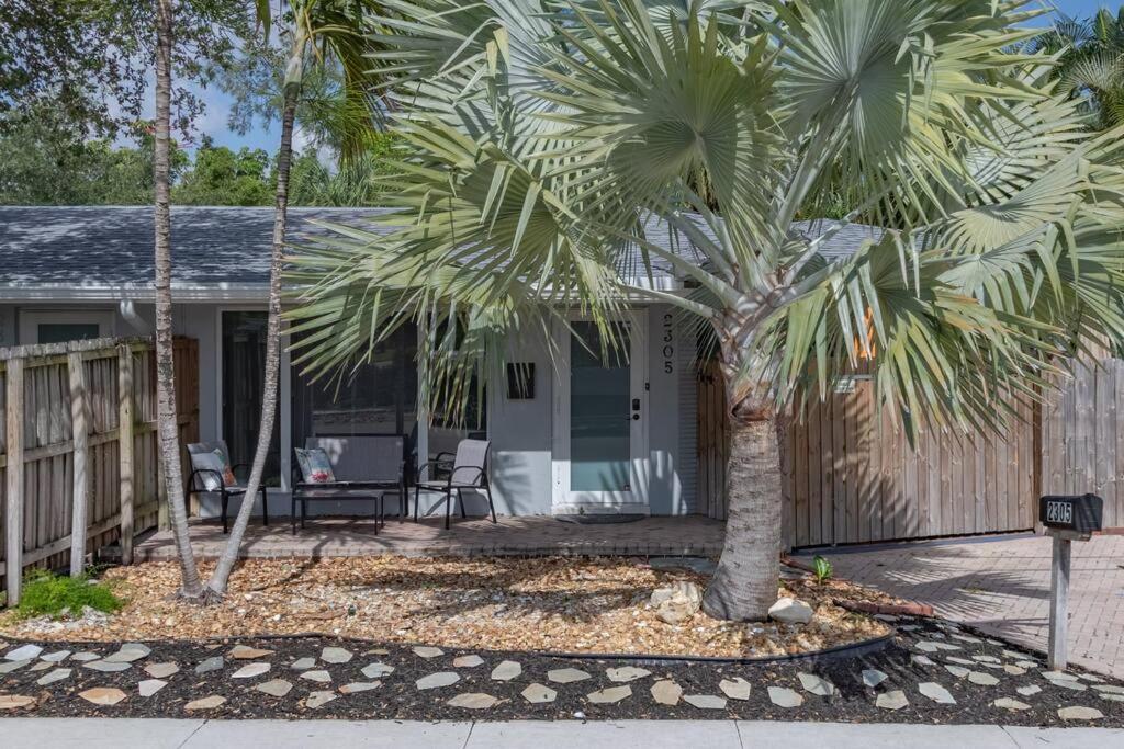 Chic Duplex Steps From Lively Wilton Drive Fort Lauderdale Exterior foto