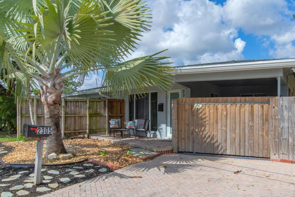 Chic Duplex Steps From Lively Wilton Drive Fort Lauderdale Exterior foto